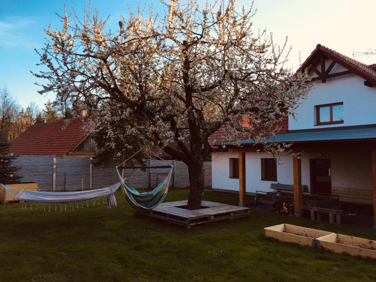 Chalupa na dobrém místě Prostřední Bečva Exteriér fotografie